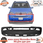 Front Bumper Cover Primed Plastic For 2001 -2005 Mercedes Benz ML500 350 320. Fixed Price $339.55.