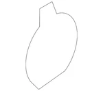Genuine Mazda Tow Bracket Cover BBN9-50-EK1A-BB. Fixed Price $8.78.