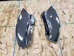 Rechromed 1967 1970 Eldorado Rear Bumper Ends Cadillac 1968 1969 Trim. Fixed Price $225.00.