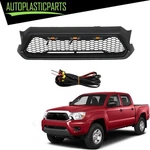 For Toyota Tacoma 2012-2015 Matte Black Front Grille Bumper W/ Led Lights. Fixed Price $75.78.