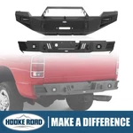 Hooke Road Front + Rear Bumper W/winch Plate For 2003-2005 Dodge Ram 2500 3500. Fixed Price $889.22.