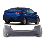 Bumper Cover Fascia For 2014-2016 Hyundai Elantra Gls Se Sport Rear Primed. Fixed Price $156.19.