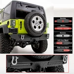 Rock Crawler Rear Bumper+dual Led Brake Taillight Fit 07-18 Jeep Jk Wrangler. Fixed Price $399.69.