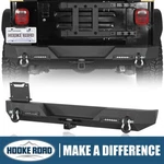 Hooke Road Rear Back Bumper W/ 2X Led Lights For Jeep Wrangler 1987-2006 Yj Tj. Fixed Price $259.99.