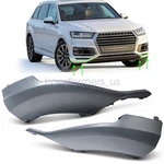 Front Lh+rh Bumper Lower Cover Trim Molding Spoiler Fit 2017 2018 2019 Audi Q7. Fixed Price $79.99.