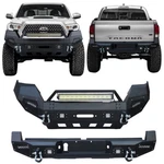 Vijay Front/rear Bumper Fits 2016-2023 Toyota Tacoma W/winch Plate&d-rings. Fixed Price $1259.98.