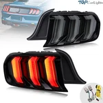Led Tail Lights W/sequential Ford Mustang 2015-2023 Smoked 5MODES Rear Lamps. Fixed Price $329.99.