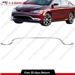 3PCS Front Center Bumper Trim Chrome For 2015-2017 Chrysler 200 Applique. Fixed Price $91.88.