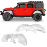 Aluminum Front Rear Inner Fender Liners For 2018-2026 Jeep Wrangler Jl 2/4DOOR. Fixed Price $198.99.