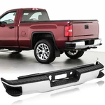 Rear Bumper Complete Chrome W/o Sensor Hole For 14-18 Chevy Silverado Gmc Sierra. Fixed Price $193.66.