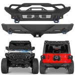 Steel Stubby Front Bumper W/tube Bar Or Rear Fit Jeep Wrangler Jl 18-25. Fixed Price $569.06.