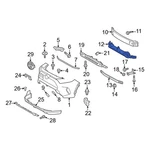 For Toyota RAV4 2019-2025 526140R090 Front Upper Bumper Impact Absorber. Fixed Price $44.03.