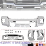 Front Chrome Bumper Face Bar Sensor Holes For 15-19 Gmc Sierra 2500 3500 Hd New. Fixed Price $229.99.