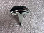 New Oem 2016-2024 Tesla Model Ms Front Grille Bumper T-badge 1056386-00-G Logo. Fixed Price $110.00.