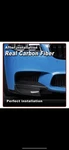 Real Carbon Front Flaps Splitter Spoiler For Bmw Series F10 M5 Bumper 2011-17. Fixed Price $165.00.