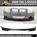 Fits 09-12 Bmw E90 Lci Sedan Style Front Bumper Lip Chin Spoiler Unpainted Pu. Fixed Price $127.99.