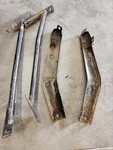 Mercury Cougar Impact Mounting Brackets Front Bumper 1967-1968 67-68 Oem. Fixed Price $180.00.