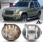For 2002-2004 Jeep Liberty Fog Lights Replacement Clear Lens Bumper Front Lamps. Fixed Price $49.99.