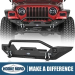 Hooke Off-road Front Bumper For 1987-2006 Jeep Wrangler Yj Tj W/led Lights. Fixed Price $189.28.