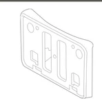 Genuine Oem Toyota 18-20 Camry Xle Front License Plate Bracket 75101-06070. Fixed Price $11.49.