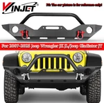 Black Steel Front Bumper For 2020-2026 Jeep Gladiator Jt W/2*D-RINGS Shackles. Fixed Price $269.00.