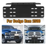 For Dodge Ram 2500 Front Bumper License Plate Bracket Light Bar Work Led. Fixed Price $20.89.
