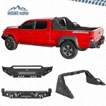 Hooke Road Front Rear Bumper Roll Bar Chase Bed Rack For 2005-2011 Toyota Tacoma. Fixed Price $299.68.