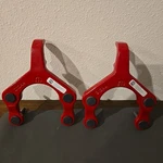 2018-2023 Jeep Wrangler Gladiator Red Tow Hooks Plastic Front Bumper 68599396AA. Fixed Price $29.74.