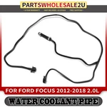 Upper Engine Coolant Pipe Overflow Hose With Clamps Ford Focus 2012-2018. Fixed Price $18.99.