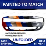 New Painted Unfolded Front Bumper For 2015-2023 Dodge Challenger Srt Hellcat. Fixed Price $354.98.