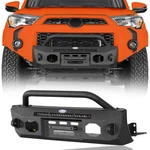 Stubby Steel Front Bumper W/ Winch Plate & Light Fit 2014-2024 Toyota 4RUNNER. Fixed Price $329.66.