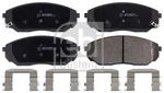 For Febi Hamulce 16471 Brake Pad Set. Fixed Price $45.14.