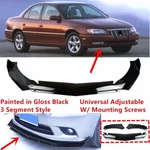 Add-on Universal For 1997-2001 Cadillac Catera Front Bumper Lip Splitter Black. Fixed Price $59.83.