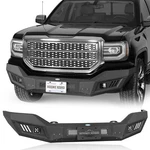 Full Width Steel Front Bumper W/ Led Lights Fit 2016 2017 2018 Gmc Sierra 1500. Fixed Price $449.99.
