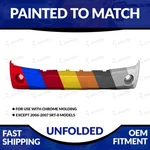 New Painted 2005-2007 Jeep Grand Cherokee Unfolded Front Bumper W/ Chrm Holes. Fixed Price $133.99.