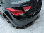 2011-2013 Hyundai Elantra Rear Bumper Assembly Oem WE6OZ. Fixed Price $602.44.
