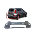 Bumper Cover For 2012-2013 Kia Soul 866112K500 KI1100165 Rear Primed. Fixed Price $145.41.