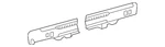 Genuine Ford Isolator Assembly Bumper Bar 3W1Z-17F799-AA. Fixed Price $155.52.