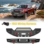 Aaiwa For 2015-2019 Gmc Sierra 2500 3500 Hd Front Rear Bumper W/ Led Lights 001. Fixed Price $692.99.