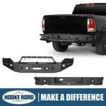 Hooke Road Steel Front & Rear Bumpers Combo W/winch Plate For Ram 1500 13-18. Fixed Price $889.09.