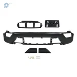 Black W/o Sensor Hole Steel Front Bumper Face Bar 5PCS Ford F-150 2021-2023. Fixed Price $258.48.