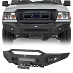 Fit 1998-2011 Ford Ranger Offroad Steel Front Bumper W/ Skid Plate & Led Lights. Fixed Price $399.89.