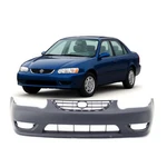 Bumper Cover For 2001-2002 Toyota Corolla Ce W Fog Light Holes Front Primed. Fixed Price $143.09.