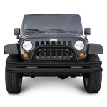 For Jeep Wrangler Jk 18 Double Full Width Black Front Tubular Bumper Hoop. Fixed Price $309.41.