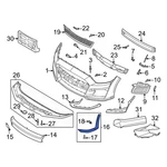 Ford Mustang 2020-2022 KR3Z17626AB Front Left Fog Light Trim. Fixed Price $287.66.
