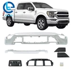 Suit Ford F150 2021-2023 Chrome Front Bumper Face Bar 6PCS No Sensor Hole. Fixed Price $312.26.