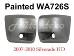 WA726S Front Bumper Cap Lh & Rh Fits Silverado 2500HD 2007-2010 W/fog Ho. Fixed Price $138.37.