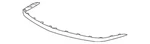 Gm Oem 06-09 Dts Front Bumper Components-deflector 25761939. Fixed Price $267.02.