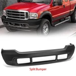 Black Steel Front Bumper 1999-2004 Ford F250 F350 Super Duty W/o Senser Hole. Fixed Price $204.00.