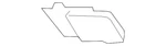 Genuine Nissan Side Molding 85087-6AV0A. Fixed Price $141.86.